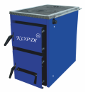 Cazan pe combustibil solid cu plita Kordi 10KW