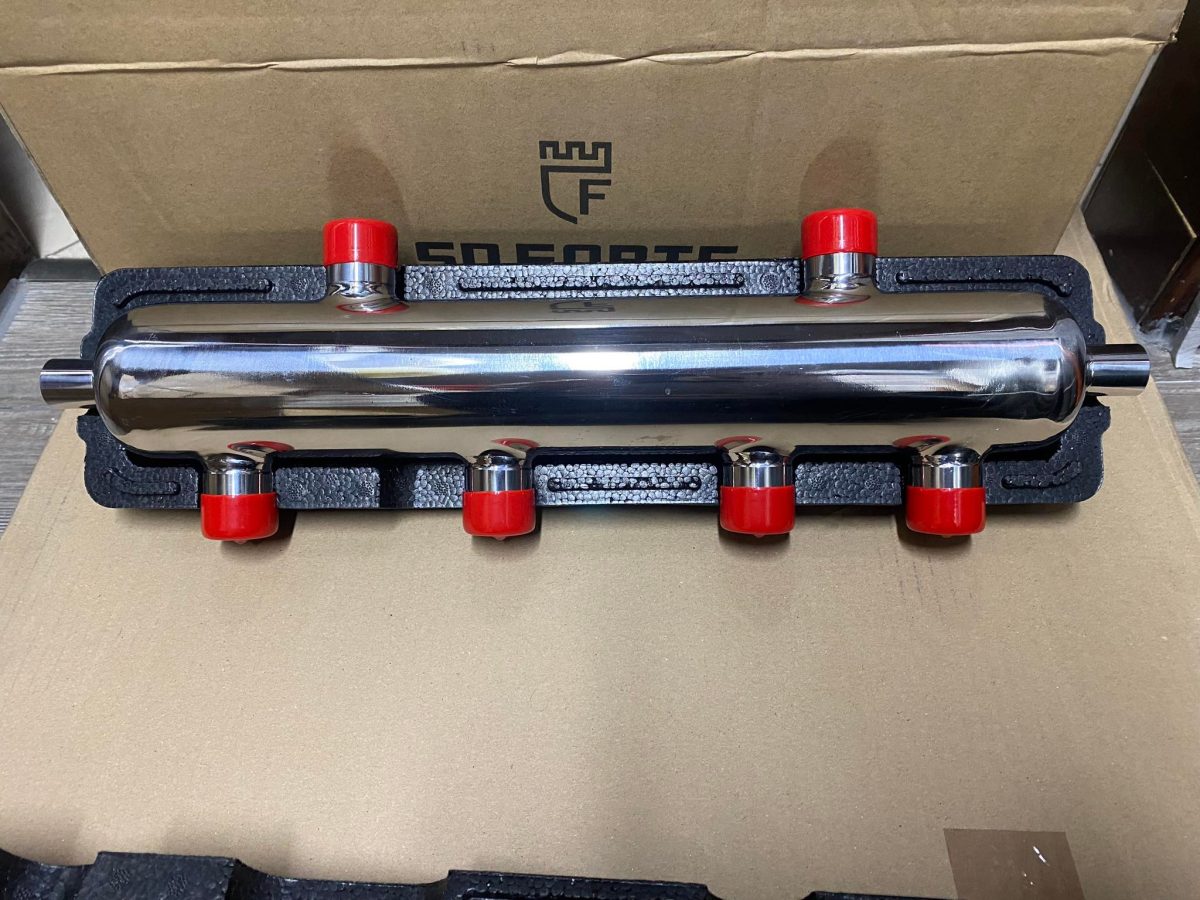 Butelie de amestec inox 75kw 2x4 D1 - imagine 2