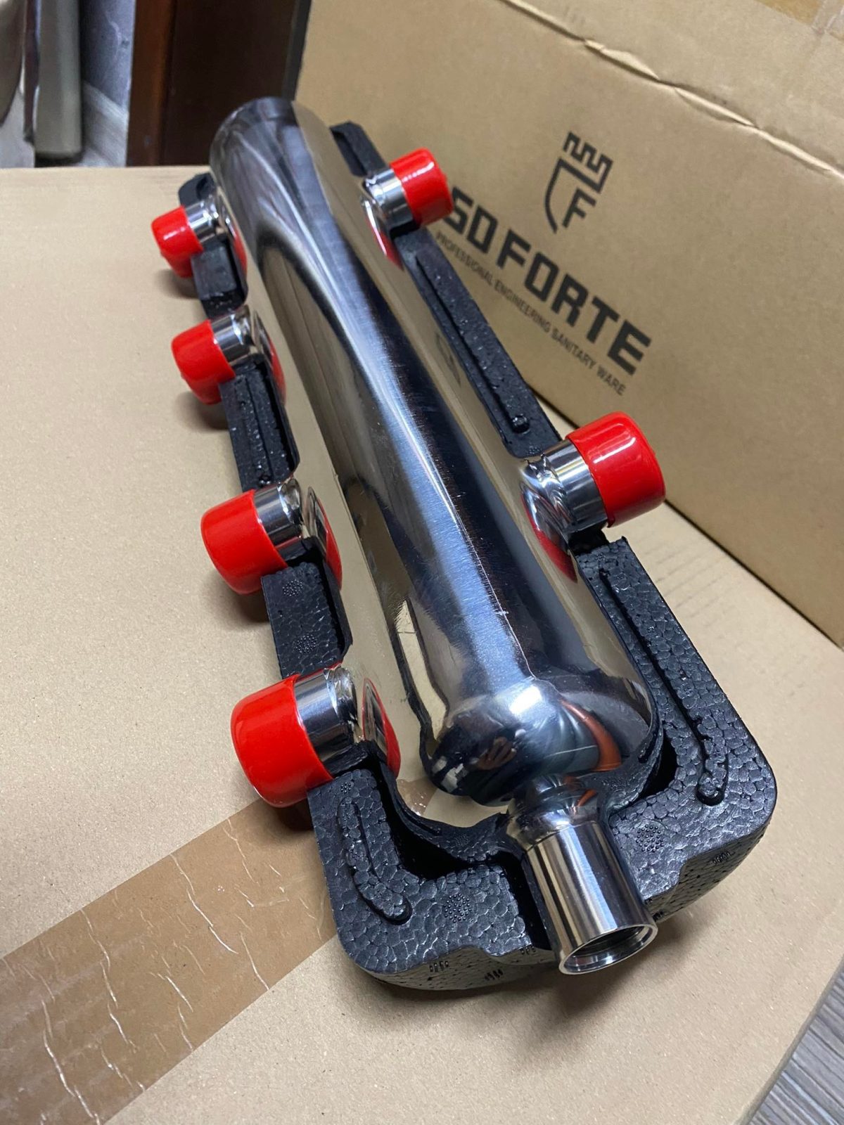 Butelie de amestec inox 75kw 2x4 D1 - imagine 3