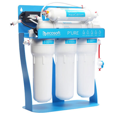 Statie de filtrare cu osmoză inversă ECOSOFT P’URE AQUACALCIUM CU POMPA