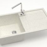 Chiuveta bucatarie Marrbaxx dreptunghiulara 1 cuva alb F017Q7