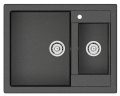 Chiuveta bucatarie Marrbaxx (2 cuve) negru F019Q4 - imagine 3