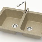 Chiuveta bucatarie Marrbaxx dreptunghiulara 2 cuve nisip F020Q5