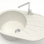 Chiuveta bucatarie Marrbaxx (1 cuva alb) F110Q7