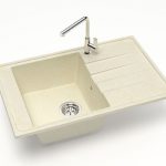 Chiuveta bucatarie Marrbaxx dreptunghiulara 1 cuva bej F032Q2