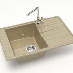 Chiuveta bucatarie Marrbaxx dreptunghiulara 1 cuva nisip F032Q5