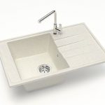 Chiuveta bucatarie Marrbaxx dreptunghiulara 1 cuva alb F032Q7