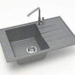 Chiuveta bucatarie Marrbaxx dreptunghiulara 1 cuva gri F032Q8