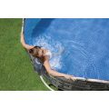 Piscina carcas metal Power Steel Oval (56719BW), 20241L - imagine 10