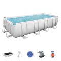 Piscina carcas metal Power Steel (56465BW), 14812L (pompa filtru pe cartus) - imagine 4