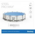 Piscina carcas metal Steel Pro Max (56408BW), 4678L - imagine 8