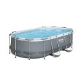 Piscina carcas metal Power Steel Oval (56620BW), 7250L - imagine 2