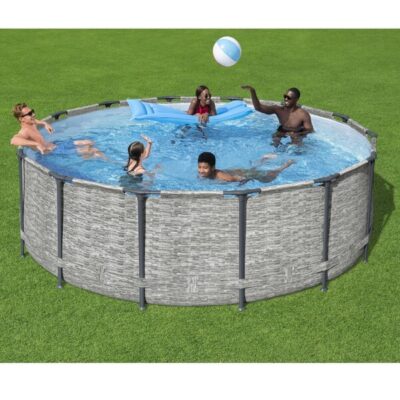 Piscina carcas metal Steel Pro Max (5619DBW),15232L