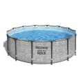 Piscina carcas metal Steel Pro Max (5619DBW),15232L - imagine 6