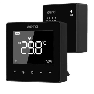 Termostat ambient AERO TP608RFW Wi-Fi Black