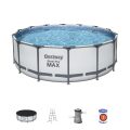 Piscina carcas metal Steel Pro Max (5612XBW),15232L - imagine 3