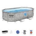 Piscina carcas metal Power Steel (56716BW), 13430L - imagine 4