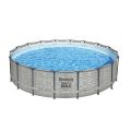 Piscina carcas metal Steel Pro Max (5618YBW), 23062L - imagine 2