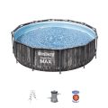 Piscina carcas metal Steel Pro Max (5614XBW), 9150L