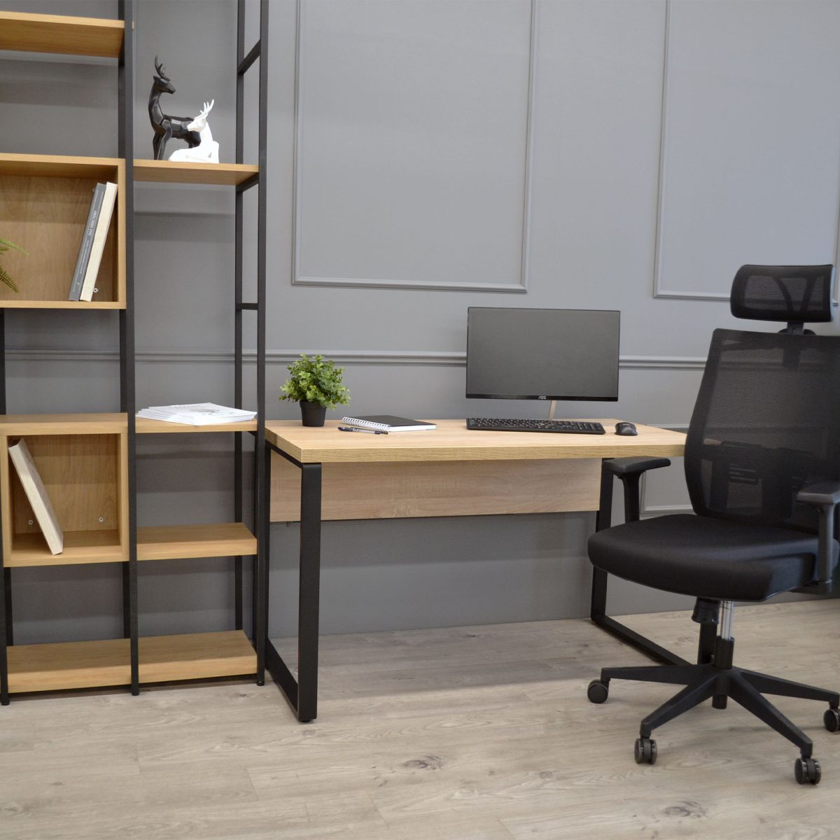 Masa Birou B-130 (130×68) - imagine 13