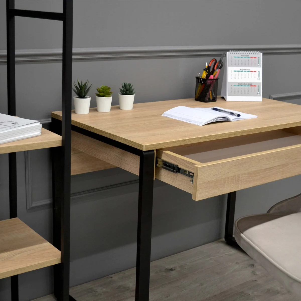 Masa birou SMALL 100 (cu sertar) - imagine 16