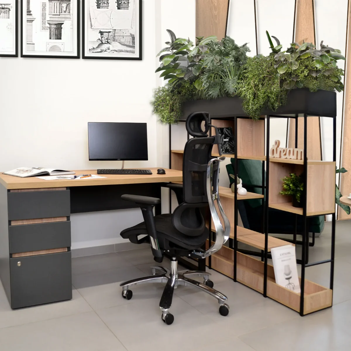 Masă birou URBAN BOX INCORPORAT - imagine 7