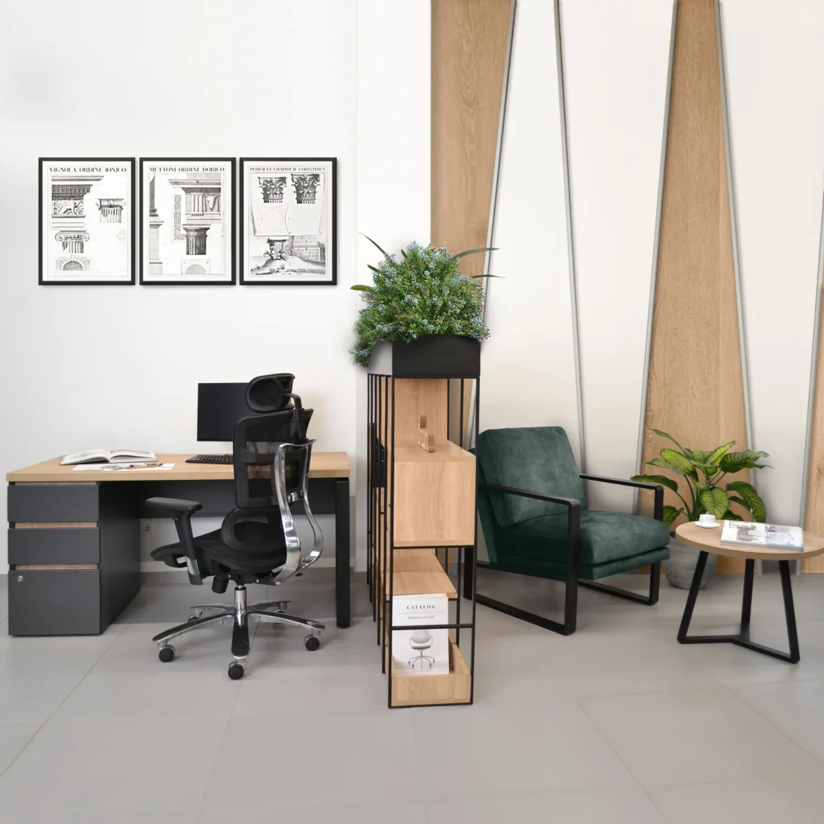 Masă birou URBAN BOX INCORPORAT - imagine 8