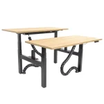 Masa birou REGLABIL ELECTRIC TANDEM