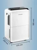 Dezumidificator Trotec TTK99 HEPA, 31l/zi, 90 m.p. - imagine 11