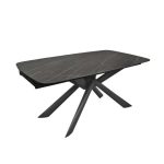 Masa extensibila ASIA~Black Gold 180+50+50*98*76 (A-4529)