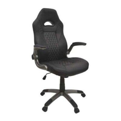 Fotoliu Birou F-86~Black Grey