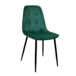 Scaun M-01-3 (Hlr-56) Catifea Green+Black Legs