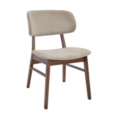 Scaun Uni~Fg22616-16 Latte+Wood Legs