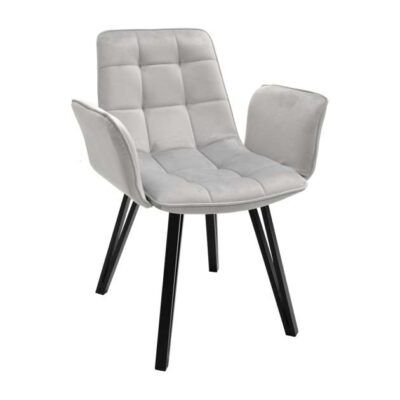 Scaun DC-18~ Grey HLR-14+Black Legs