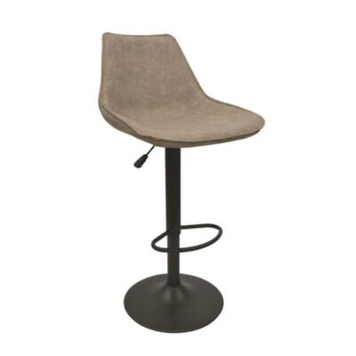 Scaun de bar SB-39~Beige+Black Leg