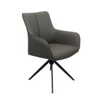 Fotoliu Queen~C2532V Piele  Grey