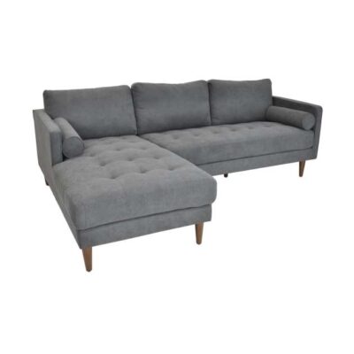 Canapea City ~Stinga Dark Grey