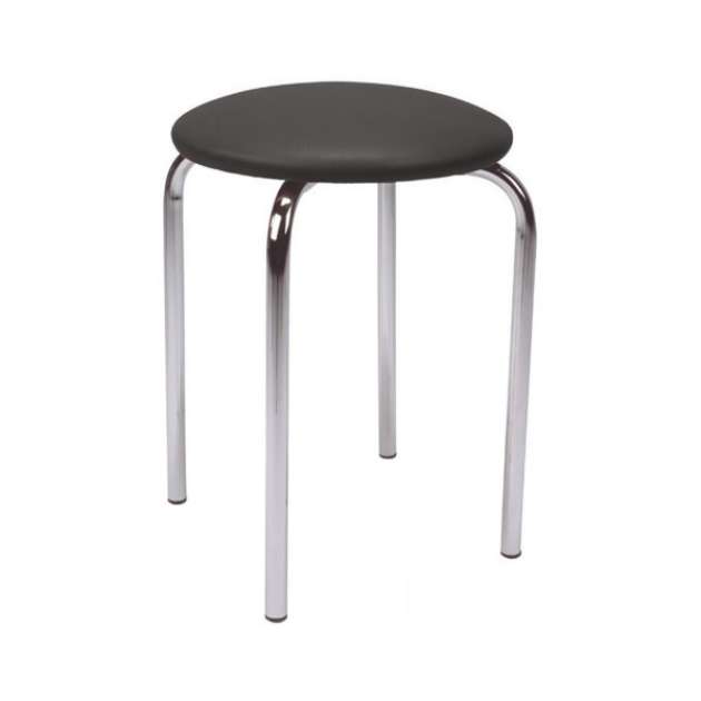 94image229.jpg Scaun pe rama CHICO CHROME V-4 Black - imagine 1