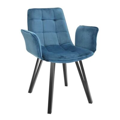 Scaun DC-18~Blue+Black Legs