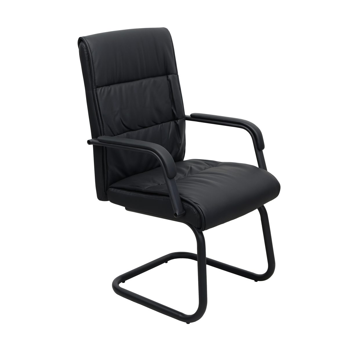 Scaun Birou F-81L~Black + Black Legs - imagine 7