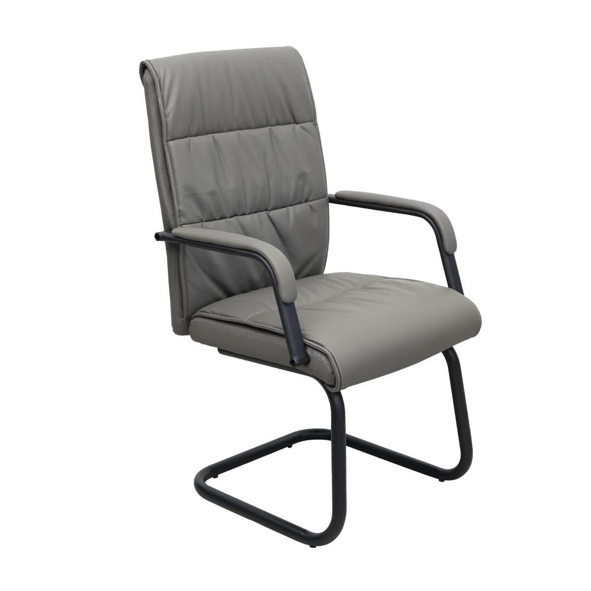 Scaun Birou F-81L~Grey + Black Legs - imagine 8