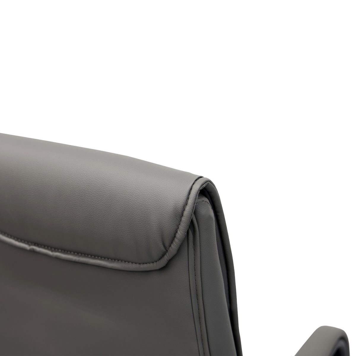 Scaun Birou F-81L~Grey + Black Legs - imagine 3