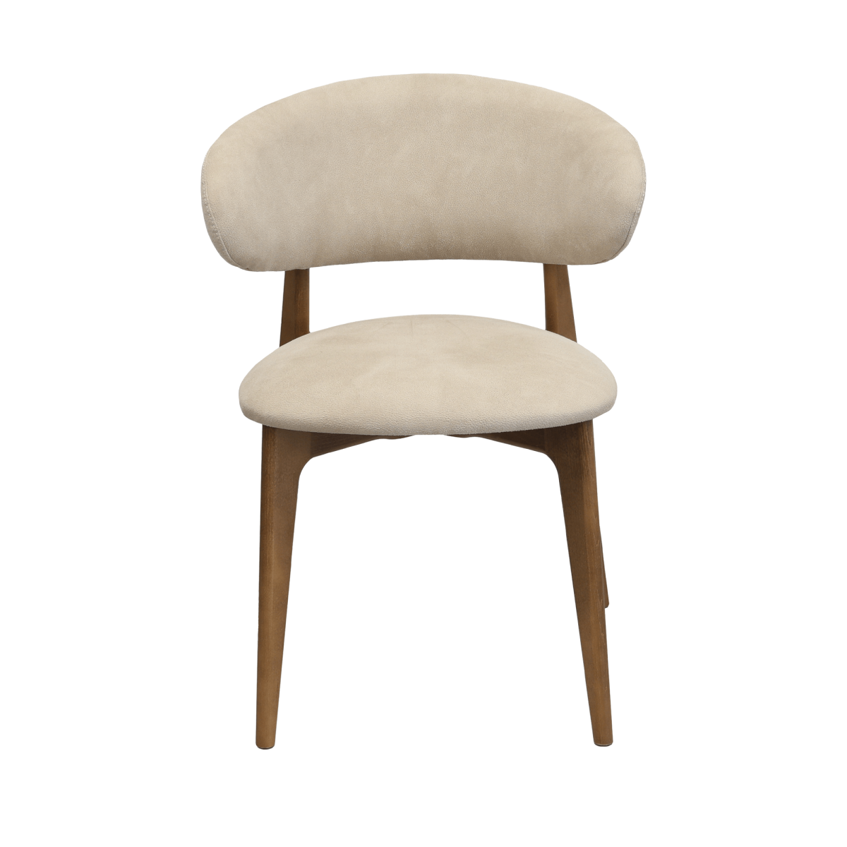 Scaun Roses~Mustang Krem+Oak Legs - imagine 10