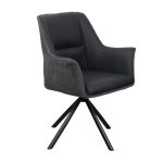 Scaun Blum Stofa-Piele Eco Dark Grey