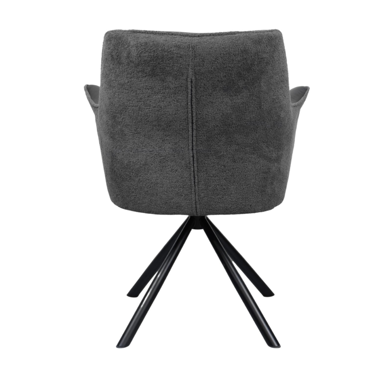 Scaun Blum Stofa-Piele Eco Dark Grey - imagine 2