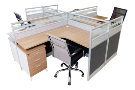 Masa Birou 4 locuri (Quatro Space El.) - imagine 6